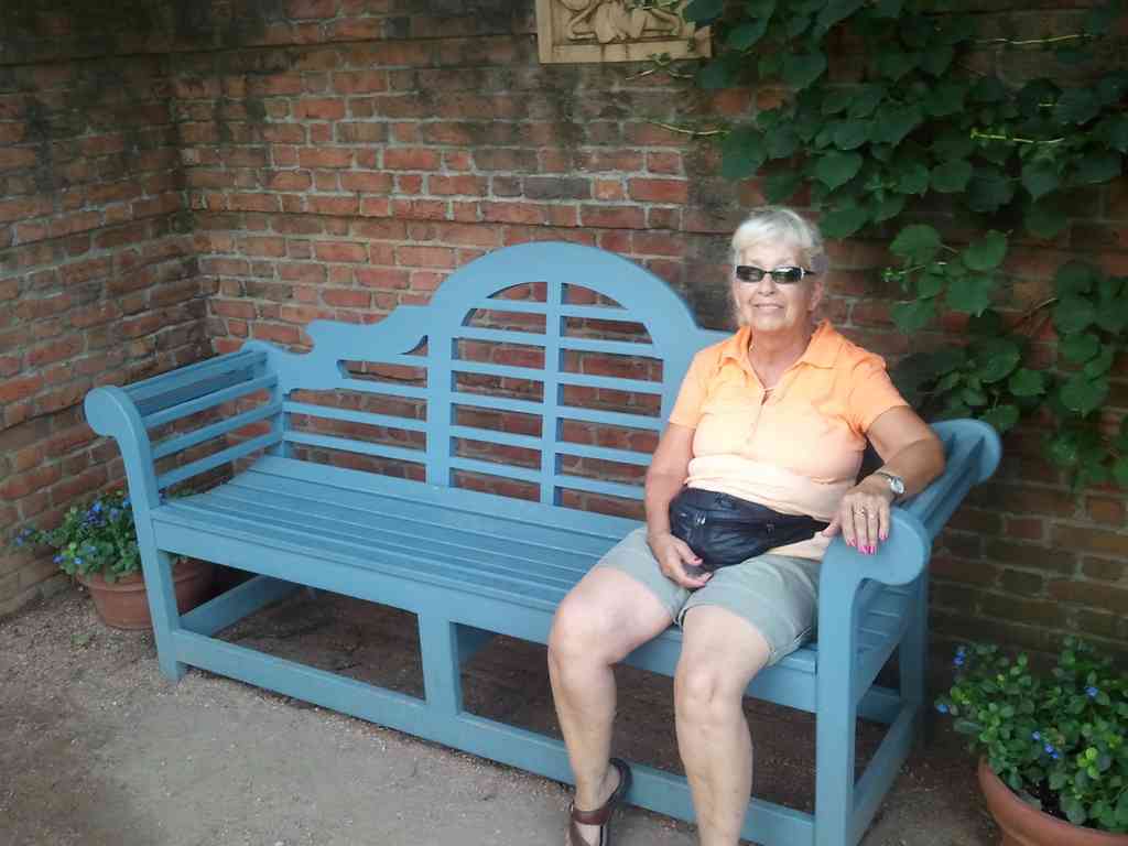 Pattie relaxing!