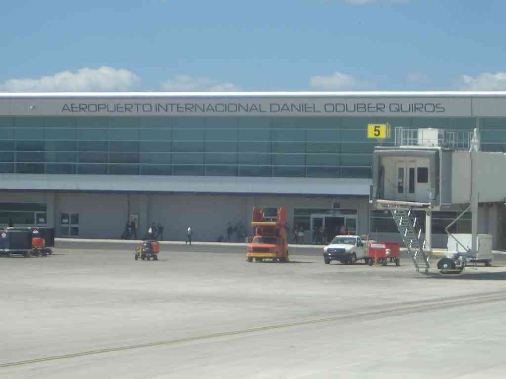 The terminal is completely fully enclosed and incredibly modern, a huge upgrade from the old open-air terminal!