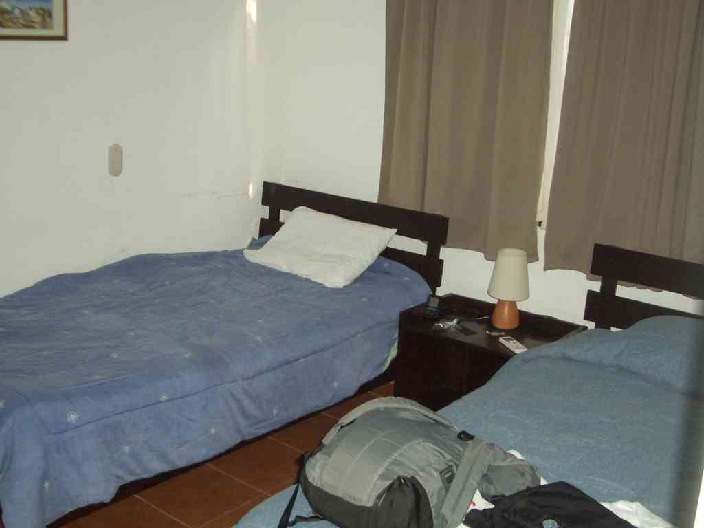 The unit had a master bedroom with a bath, and this guest bedroom which I occupied!