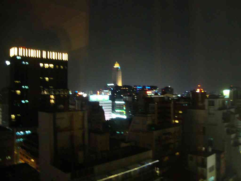 We were on a high floor with spectacular, sweeping views of the city!