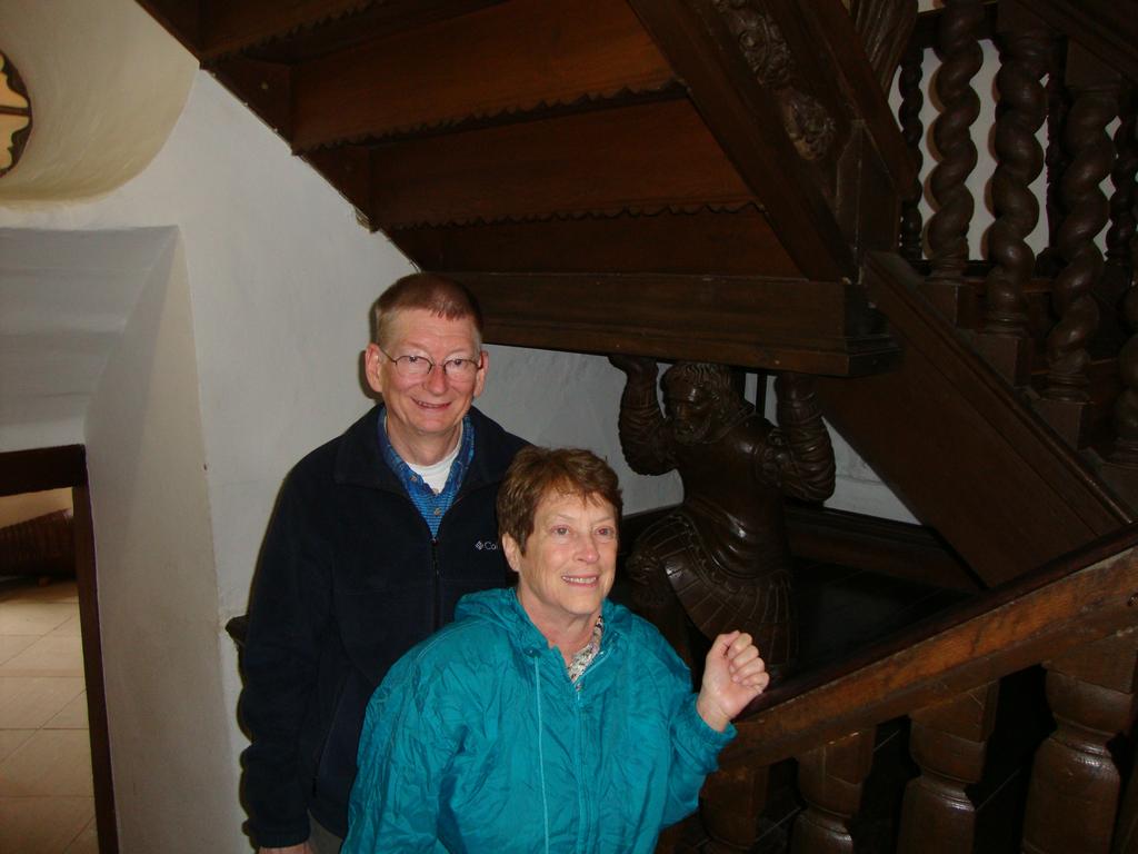Charles & Helen in the Music museum.