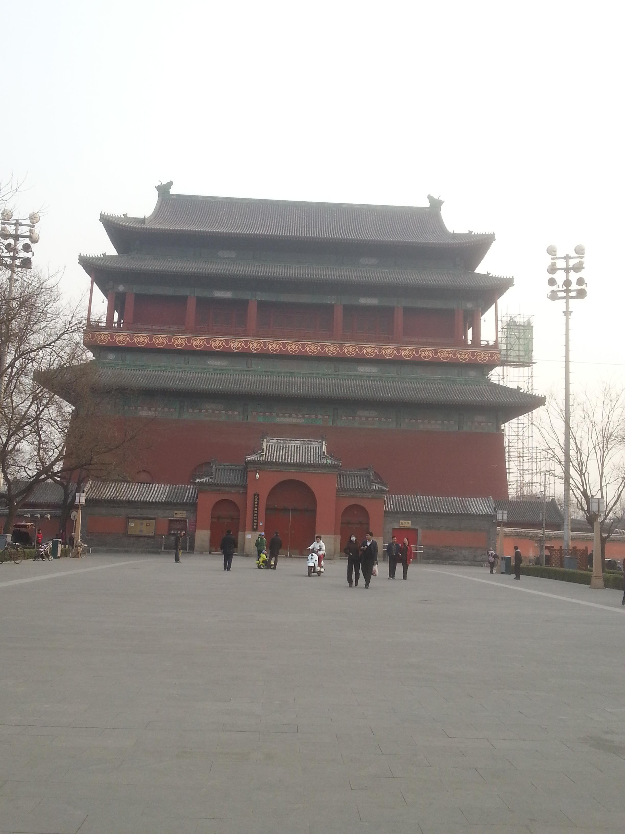 The towering Drum Tower.