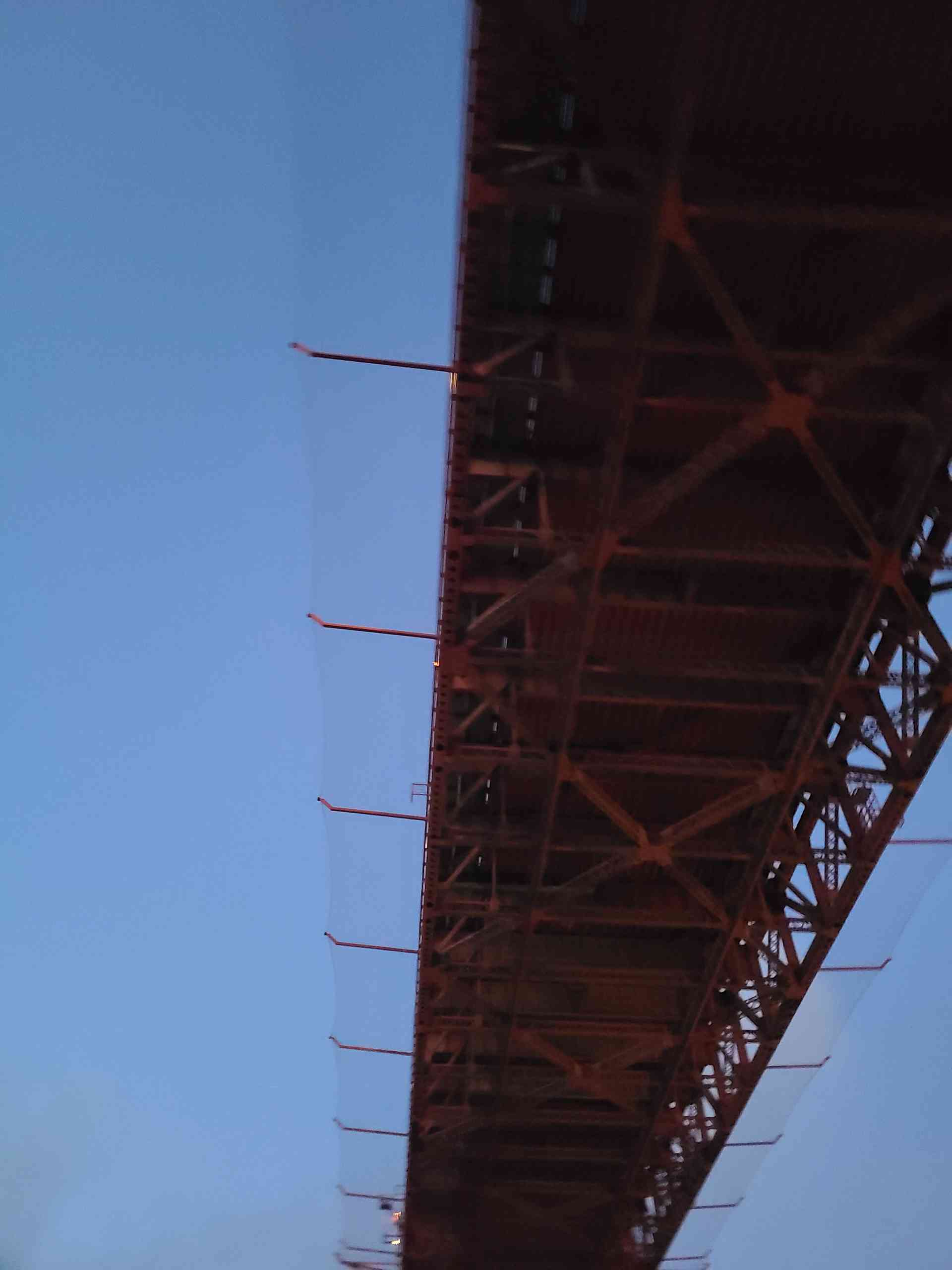 Under the Golden Gate Bridge we go!