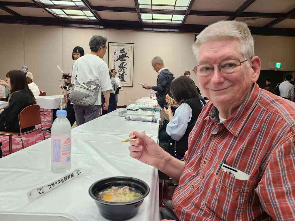 Ahhh, 11 AM! Time to hit the chankonabe restaurant. It's a humble, cafeteria-style setup that focuses entirely on delivering incredible flavor!