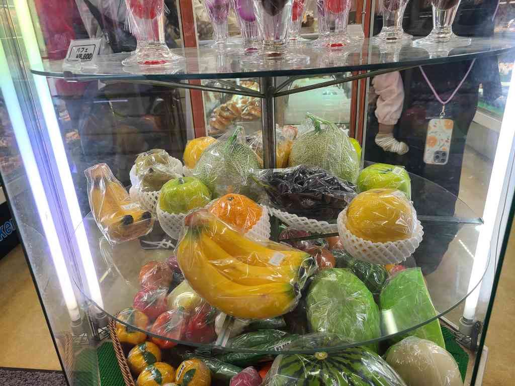 Perfectly crafted fake fruit!