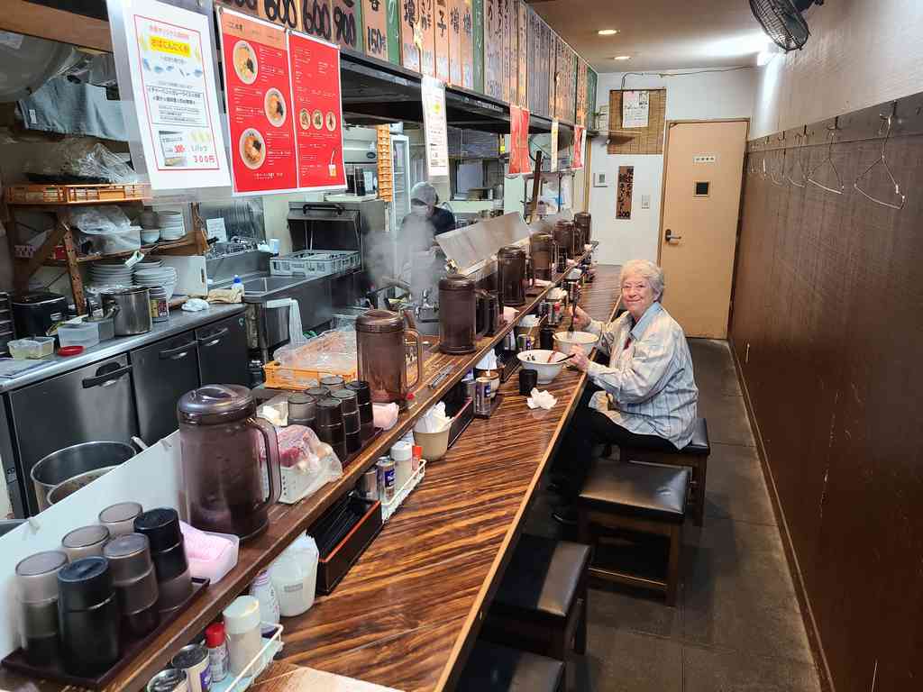 A famous, mouth-watering Sapporo Ramen restaurant!